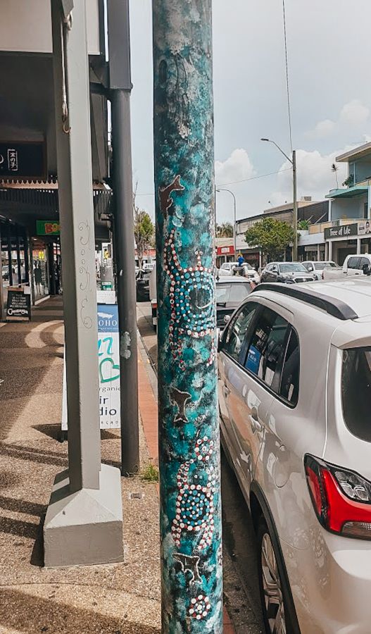 Guided street art in Byron 